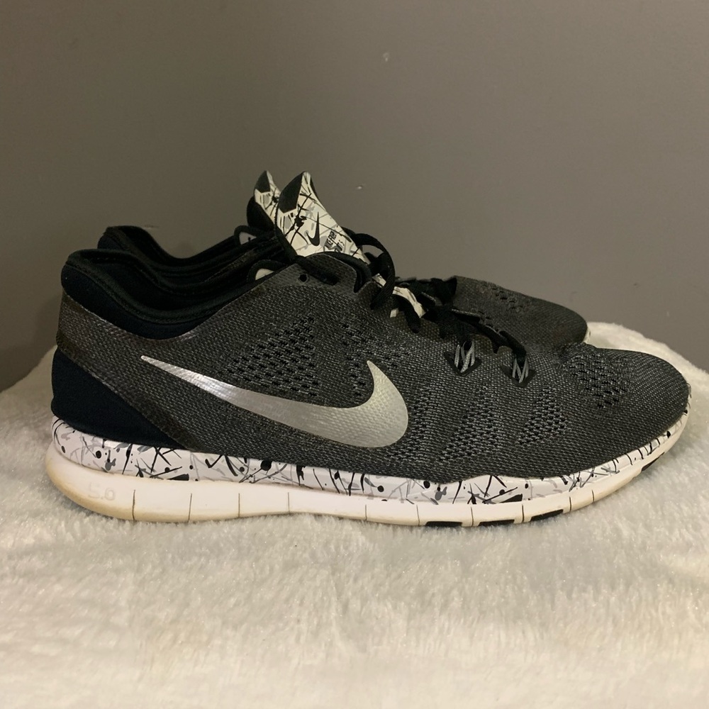 Nike Free 5.0 TR Fit 5 Womens Running Shoes 704695-019 Size US 11.5 Sneakers